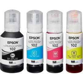 Epson 102 EcoTank-Tintenflasche CMYK