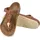 Birkenstock Gizeh Braided Nubukleder geölt cognac 39