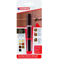 Edding 8901 Möbel-Reparatur-Wachs-Set kolonial - zum Auffüllen und Reparieren