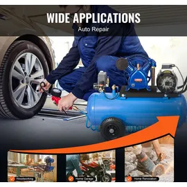 Vevor Luftkompressor-Pumpenkopf 5,5 PS 5,75 CFM bei 90 PSI