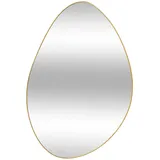 Atmosphera Créateur d'intérieur Organischer Spiegel Roman 60 x 40 cm Gold