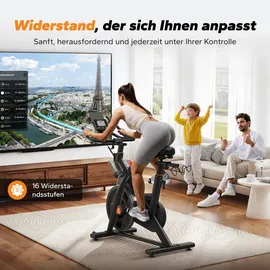 Merach Heimtrainer schwarz