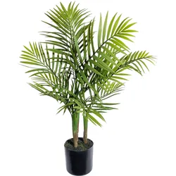 Kunstpalme CREATIV GREEN "Bergpalme", grün, H:65cm, Obermaterial: 100% Polyethylen, Kunstpflanzen