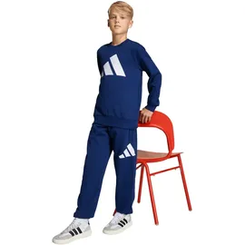 adidas Trainingsanzug Kinder Dkblue/White 152
