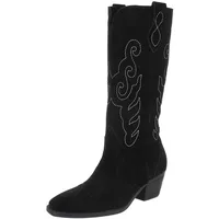 Ital-Design Cowboyboots Damen Schwarz 37