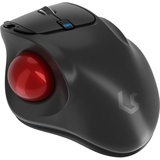 KeySonic KSM-6101RF-EGT Wireless Trackball Mouse schwarz/rot, USB (60987)