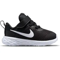 Nike Revolution 6 Kinder Black / White-Dark Smoke Grey 22