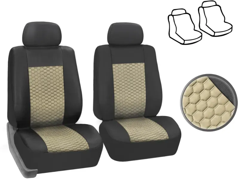 Polsterung für Transporter, schwarz-beige, Premium SS 1+1