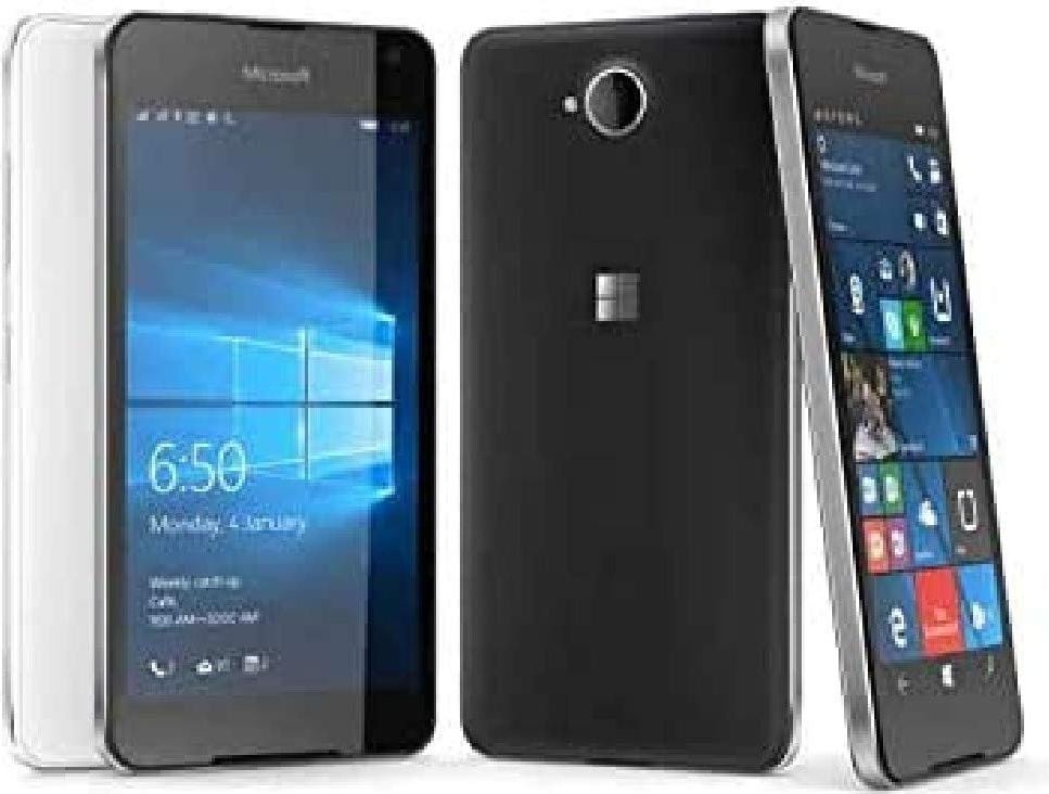 Microsoft Lumia 650 (16 GB, Black, 5", Single SIM, 8 Mpx, 4G), Smartphone, Schwarz