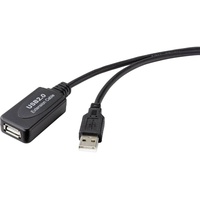 Renkforce USB-Kabel USB 2.0 USB-A Stecker, USB-A Buchse 5.00