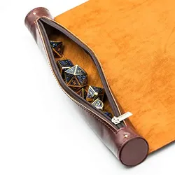 Würfelmatte Scroll-Edition - Rotbraun Rustikal
