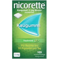 Nicorette 2 mg freshmint Kaugummi 4 x 105 Stück