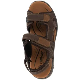 Rieker Outdoor-Sandalen Herren Dunkelbraun 42