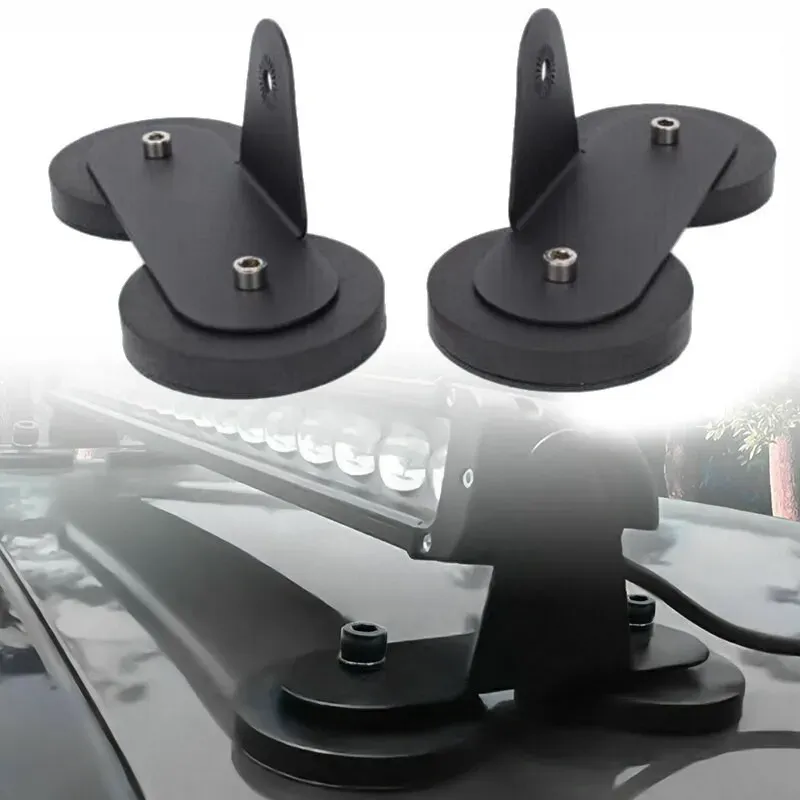 2 Stück magnetische Halter/Klemmen für LED-Leiste / LED-Scheinwerfer