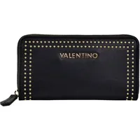 Valentino BAGS Shine RE Geldbörse mit Nieten: Schwarz