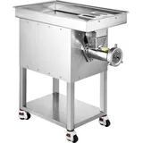Mophorn - Fleischwolf 22 Pfund/Min., elektrisch, gewerblicher Fleischwolf aus Edelstahl mit Klinge, Mahlplatte, Wurstmaschine