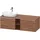 Duravit D-Neo Konsolenwaschtischunterbau wandhängend Nussbaum Matt 1400x550x459 mm - DE4950L10790000 DE4950L10790000