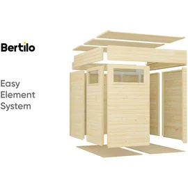 BERTILO Cubus 2 2,26 x 2,40 m Anthrazit