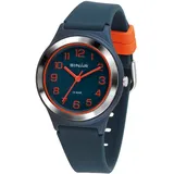 Sinar XB-48-12 40 mm Silikongehäuse Blau Silikonarmband Orange