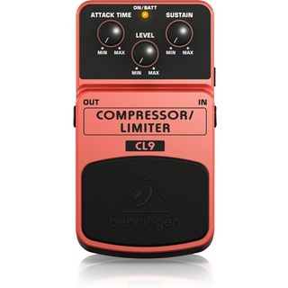 Behringer Musikinstrumentenpedal, (Effekte, Compressor/Gate/Limiter), CL9 Compressor/Limiter - Effektgerät für Gitarren