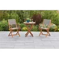 Merxx Garten-Essgruppe »»Acapulco««, (Set, 3 tlg., Geöltes Akazienholz,... -