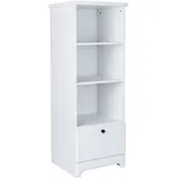 Arthur Berndt Standregal Thilo 48 x 126 x 40 cm MDF weiß