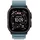 Apple Watch Ultra Alpine Loop 49 mm Hellblau Titan Schwarz Medium