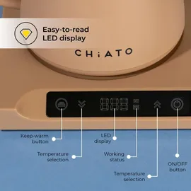 chiato flowPLAY Gooseneck 0,6 l Beige
