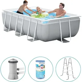 Intex Prism Frame Pool Set 300 x 175 x 80 cm inkl. Filterpumpe