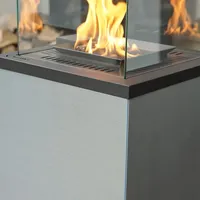 Kratki Terrassenheizer Patio Quarzsinter Filo Mercurio manuelle Steuerung 8,2kW