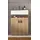 xonox.home Waschbeckenunterschrank Mone 60 x 59 x 30 cm Braun