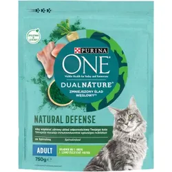 PURINA ONE DualNature Natural Defense Adult Katzenfutter Truthahn 750g