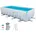 Prisma Frame Chevron Aufstellpool Filterpumpe und Poolleiter