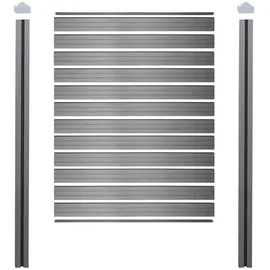 MCW Windschutz Savoie 195 cm grau WPC