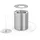höfats SPIN 1200 Bio-Burner Ø 105 cm Silber