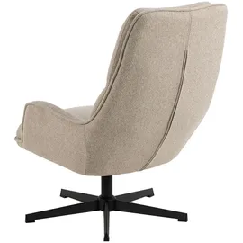 VCM Relaxsessel Bosley Polyester 72 x 93 x 84 cm Beige mit Drehfunktion