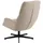 VCM Relaxsessel Bosley Polyester 72 x 93 x 84 cm Beige mit Drehfunktion