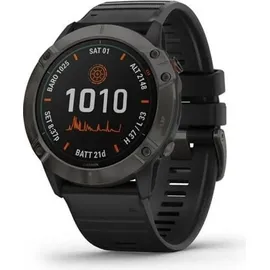Garmin fenix 7X Solar schiefergrau mit schwarzem Armband