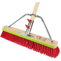 Peggy Perfect Besen LM Bulldozer Holz 450 mm rot