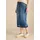 Cecil Jeansrock Damen Blau 29