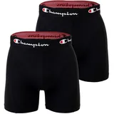 Champion Boxershorts 2er Pack Schwarz