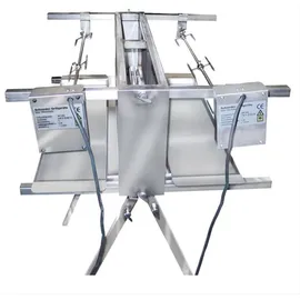 Schneider Grillgeräte Vertikalgrill Gesundheitsgrill 2fach aus Edelstahl 66 cm breit