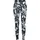 URBAN CLASSICS Ladies Tie Dye Leggings Schwarz M