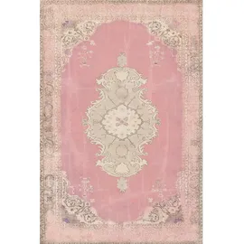 Bamyum Lix Bedruckter 200x300 Teppich Chenille-Druck Maschinell Hergestellt 200 x 300 cm (200 x 300 cm)