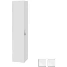 Keuco Edition 11 Hochschrank 35 x 170 cm Weiß Glas/MDF
