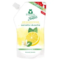 Frosch Senses Duschgel, Zitronenminze 116482 , 0,5 Liter - Nachfüllbeutel
