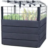GARANTIA Ergo Quadro TurboPlus L 80 80 x 80 x 80 cm Braun