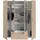 Parisot Drehtürenschrank Daily 160 x 185 x 51 cm Braun