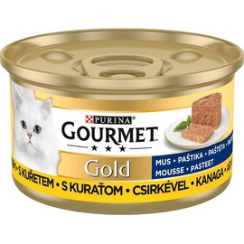Purina Gourmet Gold Mousse mit Huhn 85g (Rabatt für Stammkunden 3%)