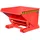 Bauer Kippbehälter Stahl 600 mm rot